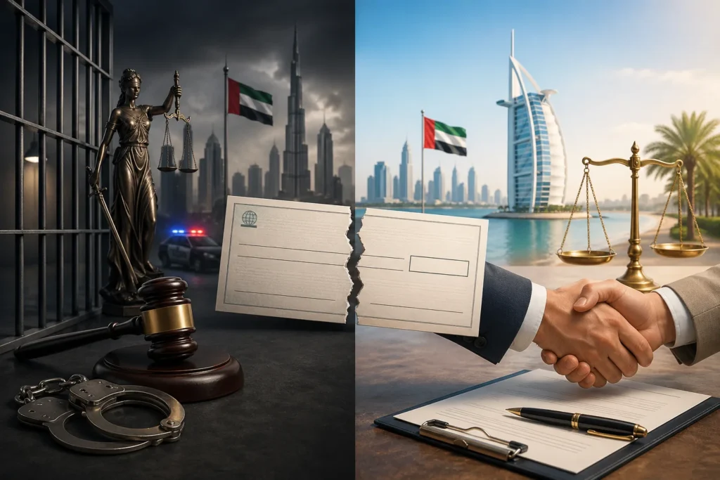 Cheque Bounce in UAE