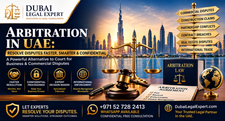 Arbitration by DUBAI LEGAL EXPERT